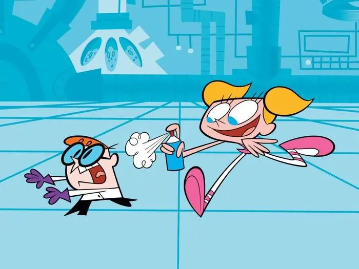 Dee Dee acts goofy with Dexter