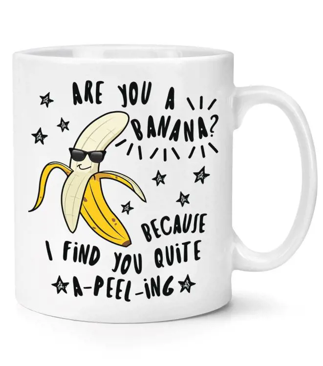 Valentine's Day mug with funny quote